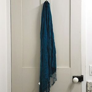 Turquoise scarf